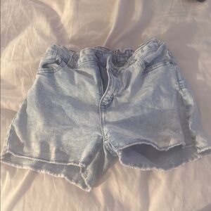 Light Blue Denim Women's Shorts